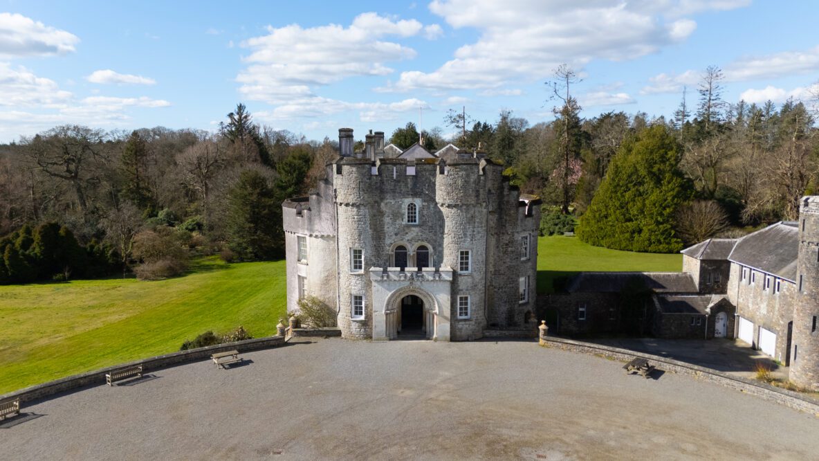 Picton Castle & Gardens, a popular tourist destination in Pembrokeshire, Wales.